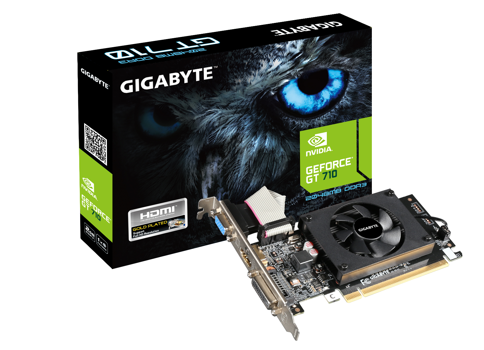 GT710 Gold Plated